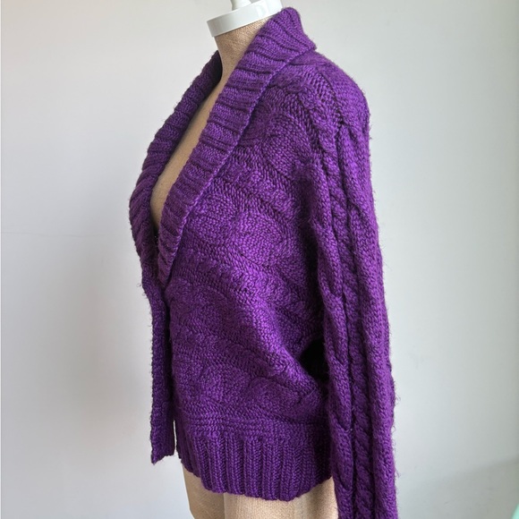 Jones New York Collection Cardigan Sweater  LARGE NWOT - Picture 3 of 5